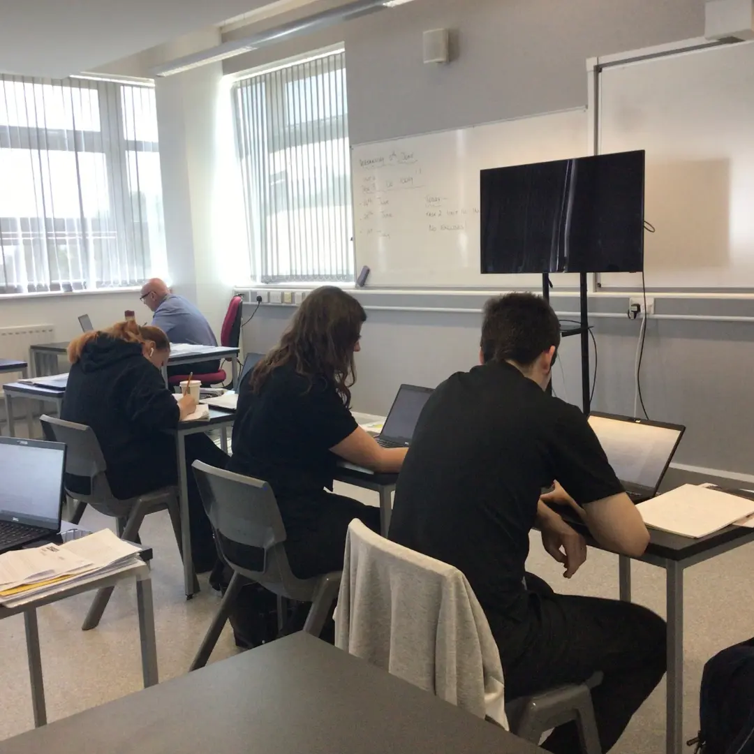 Students in classroom